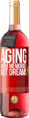 29,95 € Free Shipping | Rosé Wine ROSÉ Edition Aging with memories, not dreams Red Label. Customizable label Young wine Harvest 2025 Tempranillo