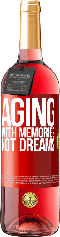 29,95 € Free Shipping | Rosé Wine ROSÉ Edition Aging with memories, not dreams Red Label. Customizable label Young wine Harvest 2024 Tempranillo