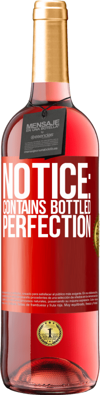 29,95 € Free Shipping | Rosé Wine ROSÉ Edition Notice: contains bottled perfection Red Label. Customizable label Young wine Harvest 2024 Tempranillo