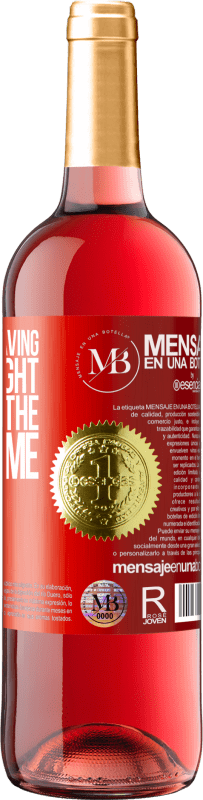 29,95 € Free Shipping | Rosé Wine ROSÉ Edition A toast for having met the right person at the wrong time Red Label. Customizable label Young wine Harvest 2022 Tempranillo