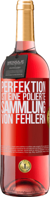 29,95 € Kostenloser Versand | Roséwein ROSÉ Ausgabe Perfektion ist eine polierte Sammlung von Fehlern Rote Markierung. Anpassbares Etikett Junger Wein Ernte 2024 Tempranillo