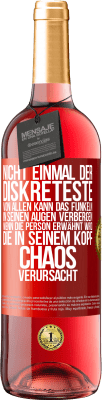 29,95 € Kostenloser Versand | Roséwein ROSÉ Ausgabe Nicht einmal der Diskreteste von allen kann das Funkeln in seinen Augen verbergen, wenn die Person erwähnt wird, die in seinem K Rote Markierung. Anpassbares Etikett Junger Wein Ernte 2024 Tempranillo