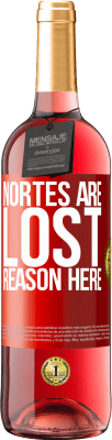 29,95 € Free Shipping | Rosé Wine ROSÉ Edition Nortes are lost. Reason here Red Label. Customizable label Young wine Harvest 2024 Tempranillo