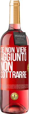 29,95 € Spedizione Gratuita | Vino rosato Edizione ROSÉ Se non viene aggiunto, non sottrarre Etichetta Rossa. Etichetta personalizzabile Vino giovane Raccogliere 2023 Tempranillo