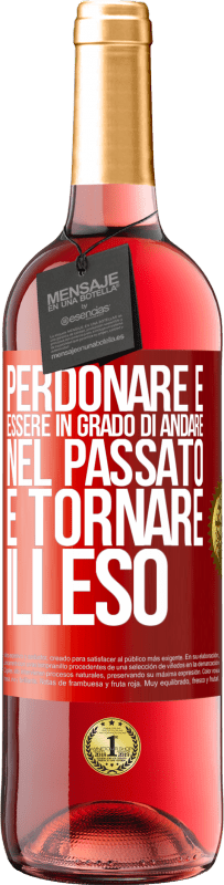 29,95 € Spedizione Gratuita | Vino rosato Edizione ROSÉ Perdonare è essere in grado di andare nel passato e tornare illeso Etichetta Rossa. Etichetta personalizzabile Vino giovane Raccogliere 2023 Tempranillo