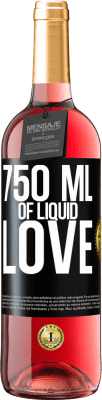 29,95 € Free Shipping | Rosé Wine ROSÉ Edition 750 ml of liquid love Black Label. Customizable label Young wine Harvest 2024 Tempranillo