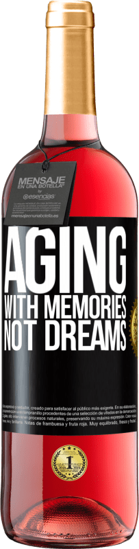 29,95 € Free Shipping | Rosé Wine ROSÉ Edition Aging with memories, not dreams Black Label. Customizable label Young wine Harvest 2023 Tempranillo