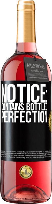 29,95 € Free Shipping | Rosé Wine ROSÉ Edition Notice: contains bottled perfection Black Label. Customizable label Young wine Harvest 2024 Tempranillo