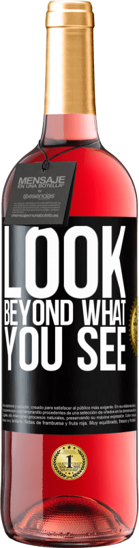 29,95 € Free Shipping | Rosé Wine ROSÉ Edition Look beyond what you see Black Label. Customizable label Young wine Harvest 2023 Tempranillo