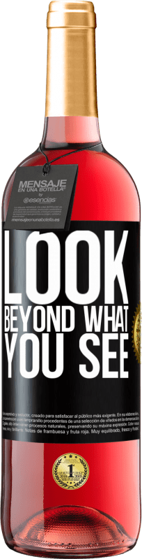 29,95 € Free Shipping | Rosé Wine ROSÉ Edition Look beyond what you see Black Label. Customizable label Young wine Harvest 2025 Tempranillo