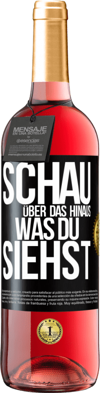 29,95 € Kostenloser Versand | Roséwein ROSÉ Ausgabe Schau über das hinaus, was du siehst Schwarzes Etikett. Anpassbares Etikett Junger Wein Ernte 2023 Tempranillo