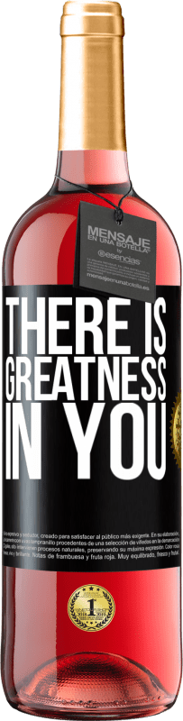 29,95 € Free Shipping | Rosé Wine ROSÉ Edition There is greatness in you Black Label. Customizable label Young wine Harvest 2023 Tempranillo