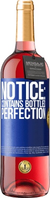 29,95 € 送料無料 | ロゼワイン ROSÉエディション 通知：ボトル入りの完璧さが含まれています 青いタグ. カスタマイズ可能なラベル 若いワイン 収穫 2023 Tempranillo