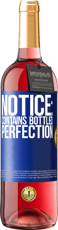 29,95 € Free Shipping | Rosé Wine ROSÉ Edition Notice: contains bottled perfection Blue Label. Customizable label Young wine Harvest 2024 Tempranillo