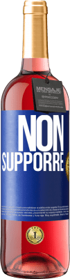 29,95 € Spedizione Gratuita | Vino rosato Edizione ROSÉ Non supporre Etichetta Blu. Etichetta personalizzabile Vino giovane Raccogliere 2024 Tempranillo