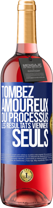 29,95 € Envoi gratuit | Vin rosé Édition ROSÉ Tombez amoureux du processus, les résultats viennent seuls Étiquette Bleue. Étiquette personnalisable Vin jeune Récolte 2023 Tempranillo
