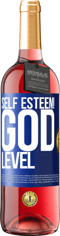 29,95 € 免费送货 | 桃红葡萄酒 ROSÉ版 自尊！神级 蓝色标签. 可自定义的标签 青年酒 收成 2025 Tempranillo