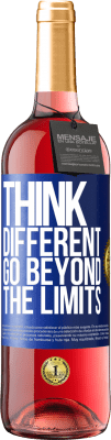 29,95 € Free Shipping | Rosé Wine ROSÉ Edition Think different. Go beyond the limits Blue Label. Customizable label Young wine Harvest 2023 Tempranillo