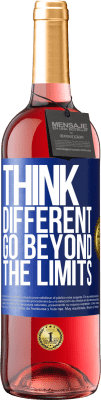29,95 € Free Shipping | Rosé Wine ROSÉ Edition Think different. Go beyond the limits Blue Label. Customizable label Young wine Harvest 2025 Tempranillo