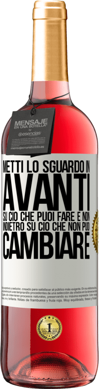 29,95 € Spedizione Gratuita | Vino rosato Edizione ROSÉ Metti lo sguardo in avanti, su ciò che puoi fare e non indietro, su ciò che non puoi cambiare Etichetta Bianca. Etichetta personalizzabile Vino giovane Raccogliere 2025 Tempranillo