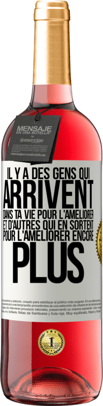 29,95 € Envoi gratuit | Vin rosé Édition ROSÉ Il y a des gens qui arrivent dans ta vie pour l'améliorer et d'autres qui en sortent pour l'améliorer encore plus Étiquette Blanche. Étiquette personnalisable Vin jeune Récolte 2024 Tempranillo