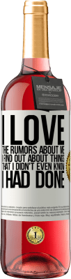 29,95 € Free Shipping | Rosé Wine ROSÉ Edition I love the rumors about me, I find out about things that I didn't even know I had done White Label. Customizable label Young wine Harvest 2024 Tempranillo