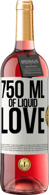29,95 € Free Shipping | Rosé Wine ROSÉ Edition 750 ml of liquid love White Label. Customizable label Young wine Harvest 2025 Tempranillo