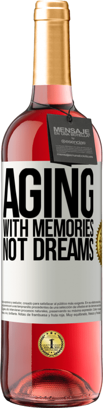 29,95 € Free Shipping | Rosé Wine ROSÉ Edition Aging with memories, not dreams White Label. Customizable label Young wine Harvest 2023 Tempranillo