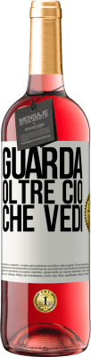 29,95 € Spedizione Gratuita | Vino rosato Edizione ROSÉ Guarda oltre ciò che vedi Etichetta Bianca. Etichetta personalizzabile Vino giovane Raccogliere 2023 Tempranillo