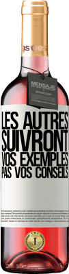 29,95 € Envoi gratuit | Vin rosé Édition ROSÉ Les autres suivront vos exemples, pas vos conseils Étiquette Blanche. Étiquette personnalisable Vin jeune Récolte 2024 Tempranillo