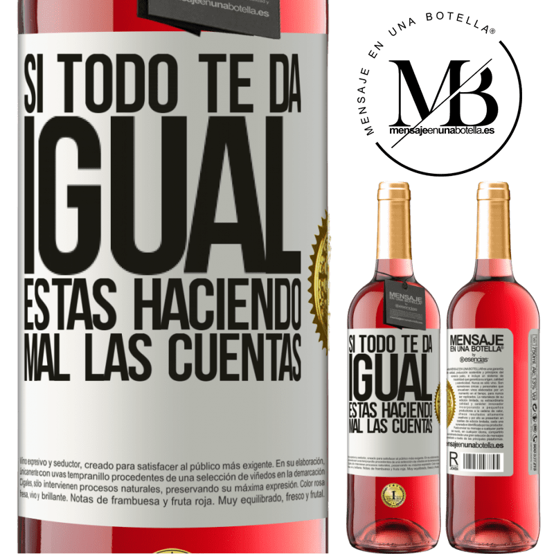 24 95 Envio Gratis Vino Rosado Edicion Rose Si Todo Te Da Igual Estas