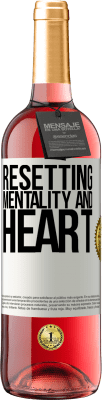 29,95 € Free Shipping | Rosé Wine ROSÉ Edition Resetting mentality and heart White Label. Customizable label Young wine Harvest 2023 Tempranillo