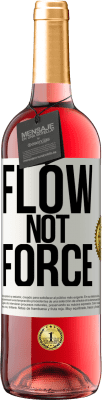 29,95 € Free Shipping | Rosé Wine ROSÉ Edition Flow, not force White Label. Customizable label Young wine Harvest 2025 Tempranillo