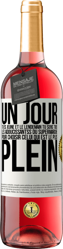 29,95 € Envoi gratuit | Vin rosé Édition ROSÉ Un jour tu es jeune et le lendemain tu sens tous les adoucissantss du supermarché pour choisir celui qui est le plus plein Étiquette Blanche. Étiquette personnalisable Vin jeune Récolte 2024 Tempranillo