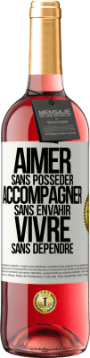 29,95 € Envoi gratuit | Vin rosé Édition ROSÉ Aimer sans posséder, accompagner sans envahir, vivre sans dépendre Étiquette Blanche. Étiquette personnalisable Vin jeune Récolte 2025 Tempranillo