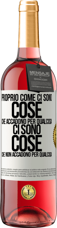 29,95 € Spedizione Gratuita | Vino rosato Edizione ROSÉ Proprio come ci sono cose che accadono per qualcosa, ci sono cose che non accadono per qualcosa Etichetta Bianca. Etichetta personalizzabile Vino giovane Raccogliere 2025 Tempranillo