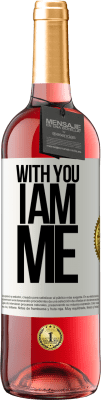 29,95 € Free Shipping | Rosé Wine ROSÉ Edition With you i am me White Label. Customizable label Young wine Harvest 2023 Tempranillo