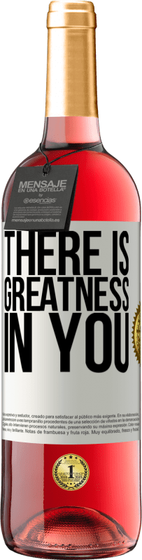 29,95 € 送料無料 | ロゼワイン ROSÉエディション あなたには偉大さがあります ホワイトラベル. カスタマイズ可能なラベル 若いワイン 収穫 2025 Tempranillo