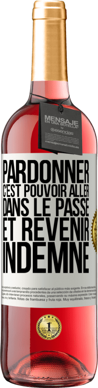 29,95 € Envoi gratuit | Vin rosé Édition ROSÉ Pardonner, c'est pouvoir aller dans le passé et revenir indemne Étiquette Blanche. Étiquette personnalisable Vin jeune Récolte 2023 Tempranillo