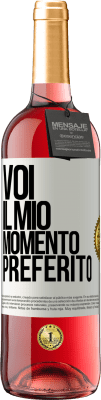 29,95 € Spedizione Gratuita | Vino rosato Edizione ROSÉ Voi. Il mio momento preferito Etichetta Bianca. Etichetta personalizzabile Vino giovane Raccogliere 2024 Tempranillo