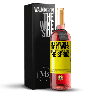 «They can cut all the flowers, but they can't stop the spring» ROSÉ Edition