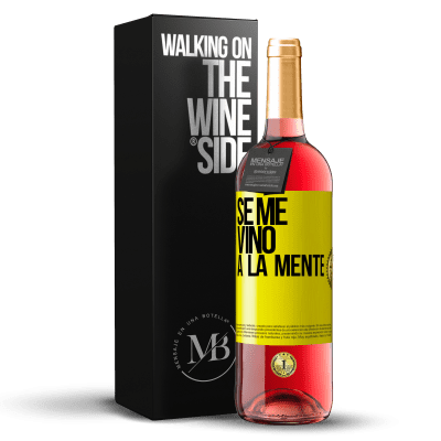 «Se me VINO a la mente…» Edição ROSÉ