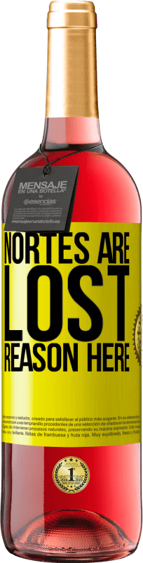 29,95 € Free Shipping | Rosé Wine ROSÉ Edition Nortes are lost. Reason here Yellow Label. Customizable label Young wine Harvest 2024 Tempranillo