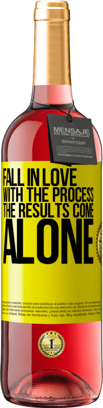 29,95 € Free Shipping | Rosé Wine ROSÉ Edition Fall in love with the process, the results come alone Yellow Label. Customizable label Young wine Harvest 2024 Tempranillo