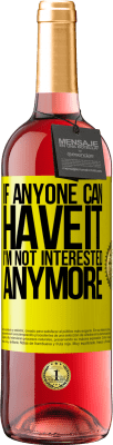 29,95 € Free Shipping | Rosé Wine ROSÉ Edition If anyone can have it, I'm not interested anymore Yellow Label. Customizable label Young wine Harvest 2025 Tempranillo