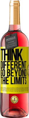 29,95 € Free Shipping | Rosé Wine ROSÉ Edition Think different. Go beyond the limits Yellow Label. Customizable label Young wine Harvest 2024 Tempranillo