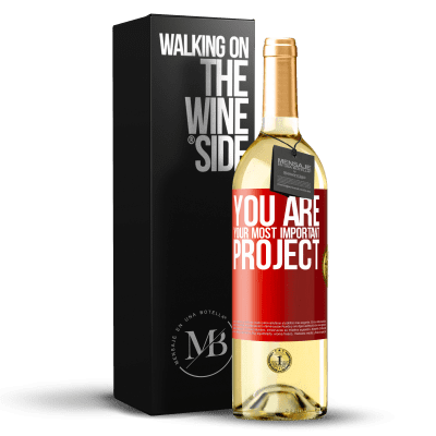 «You are your most important project» WHITE Edition