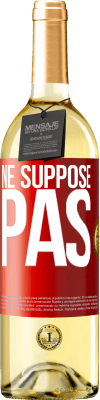 29,95 € Envoi gratuit | Vin blanc Édition WHITE Ne suppose pas Étiquette Rouge. Étiquette personnalisable Vin jeune Récolte 2025 Verdejo
