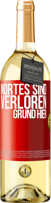 29,95 € Kostenloser Versand | Weißwein WHITE Ausgabe Nortes sind verloren. Grund hier Rote Markierung. Anpassbares Etikett Junger Wein Ernte 2023 Verdejo
