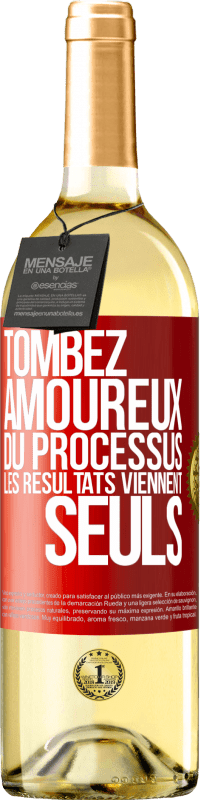 29,95 € Envoi gratuit | Vin blanc Édition WHITE Tombez amoureux du processus, les résultats viennent seuls Étiquette Rouge. Étiquette personnalisable Vin jeune Récolte 2024 Verdejo